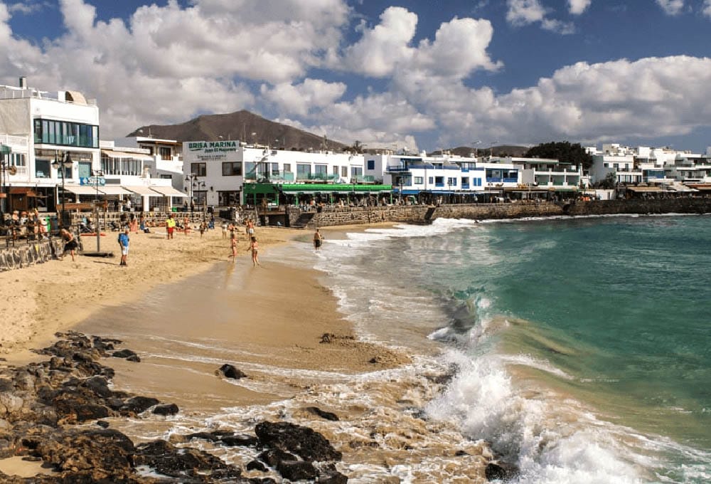 Beaches in Playa Blanca 1 The City Beach