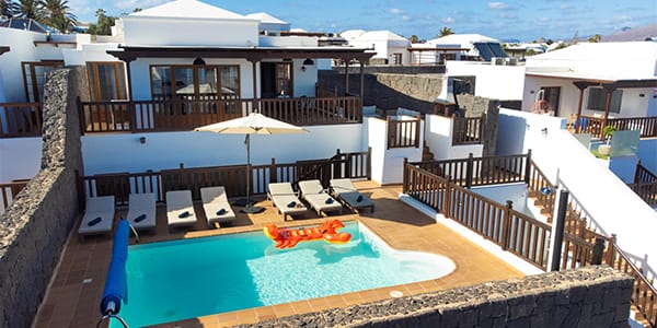 Playa Blanca Villa Vista Rey private rental holiday villa Lanzarote